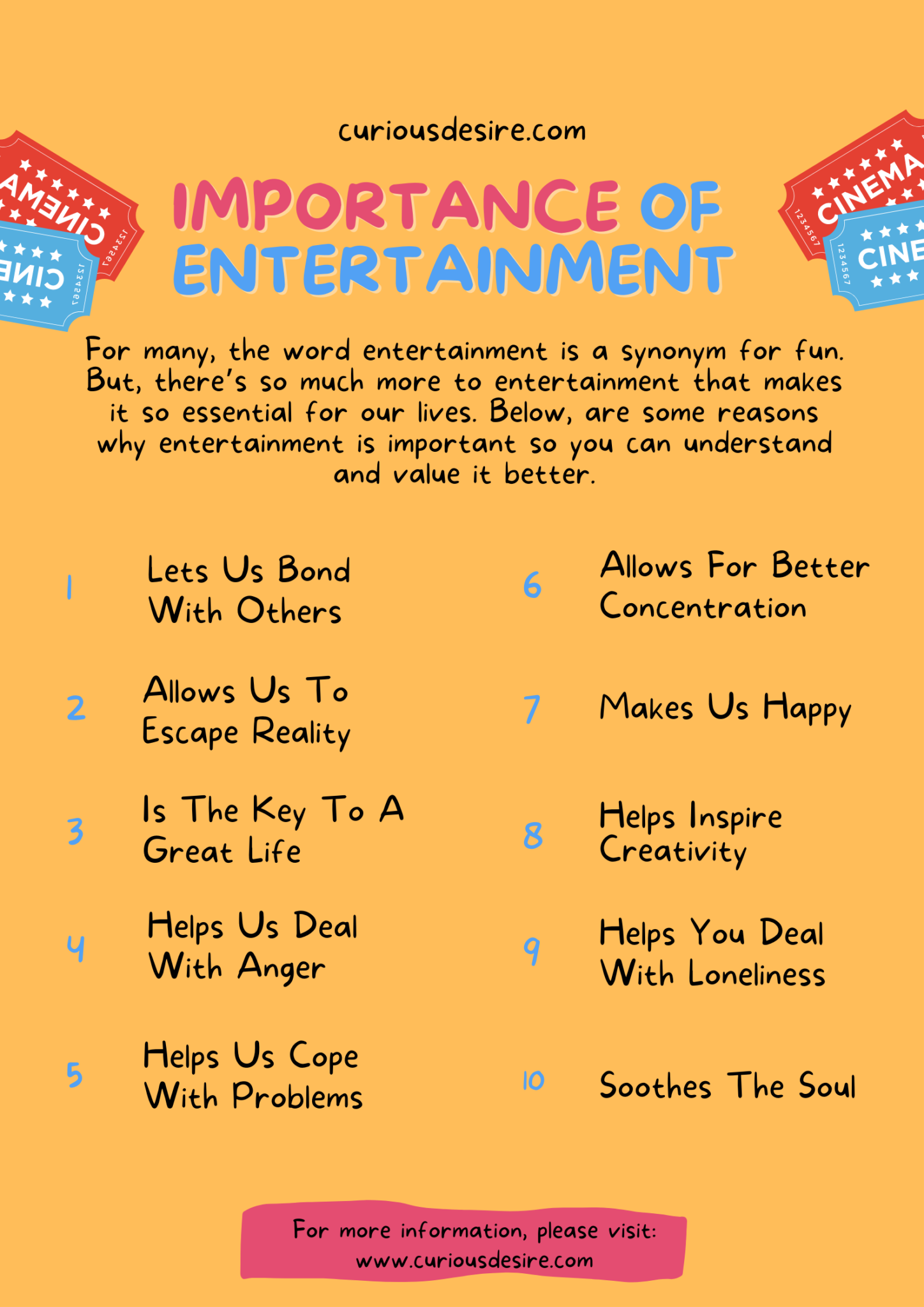 15 Reasons Why Entertainment Is Important 