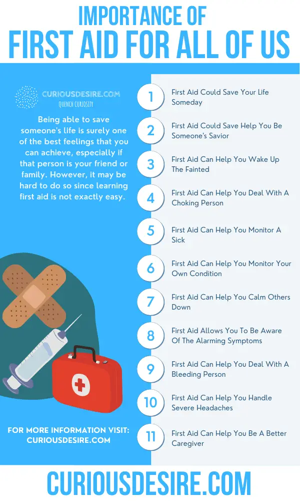 15 Reasons Why First Aid Is Important? Curious Desire