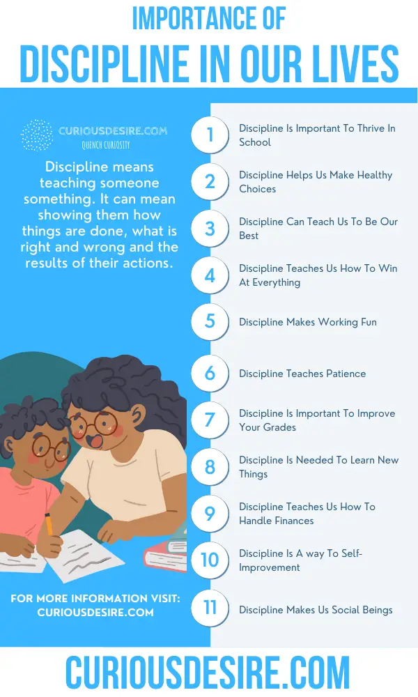 importance of discipline in doing homework