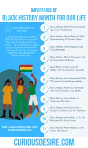 15 Reasons Why Black History Month Is Important? | Curious Desire