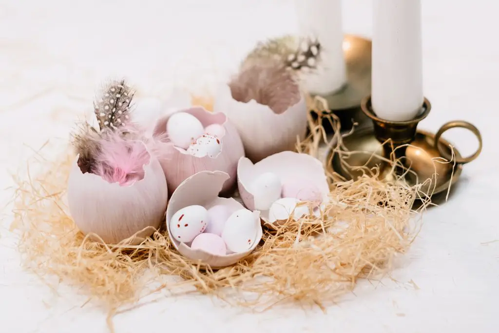 Easter Decoration with eggs