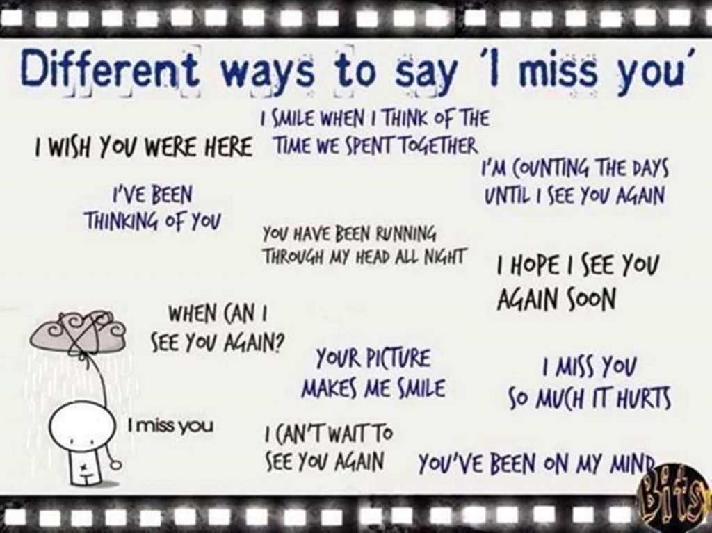 Funny Ways To Say I Miss You