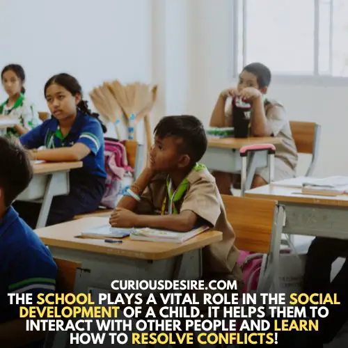 School helps in social development - why school are important