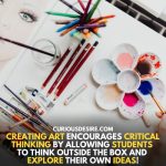 Art is important in education to promote creativity