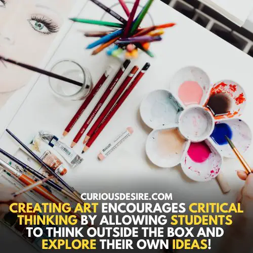 Art is important in education to promote creativity