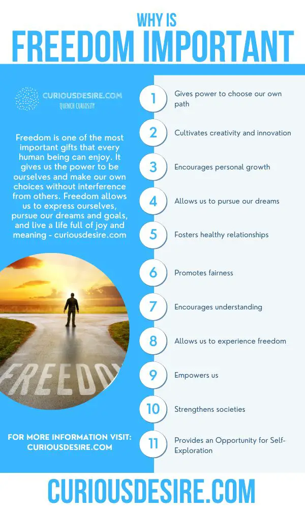 18 Reasons Why Is Freedom Important Curious Desire