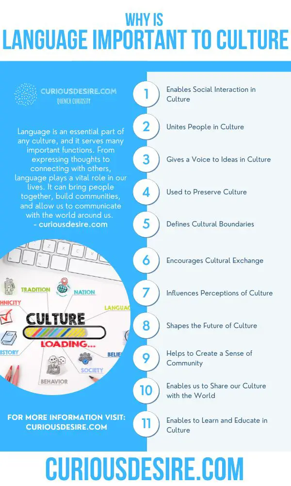 16 Reasons Why Is Language Important To Culture Curious Desire