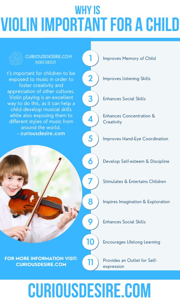 11 reasons why violin is important for a child