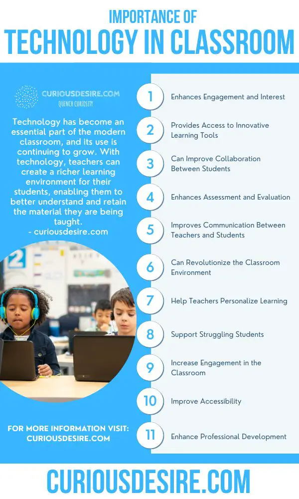 11 Reasons for the importance of technology in classroom