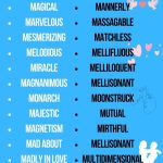 romantic words that start with M to speak with your partner