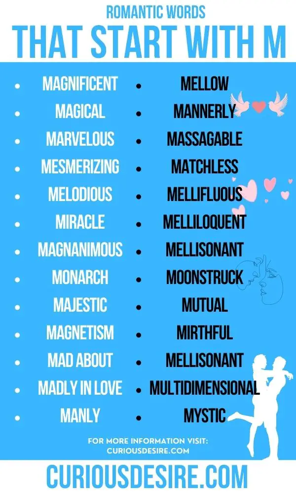 romantic words that start with M to speak with your partner