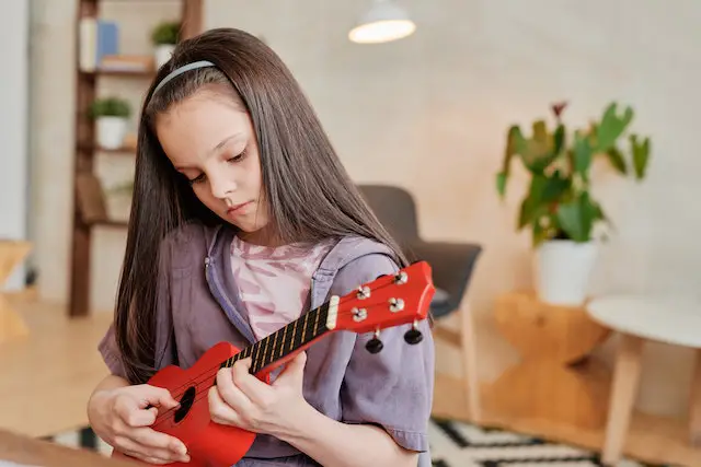 Violin improves the cognitive skills of child