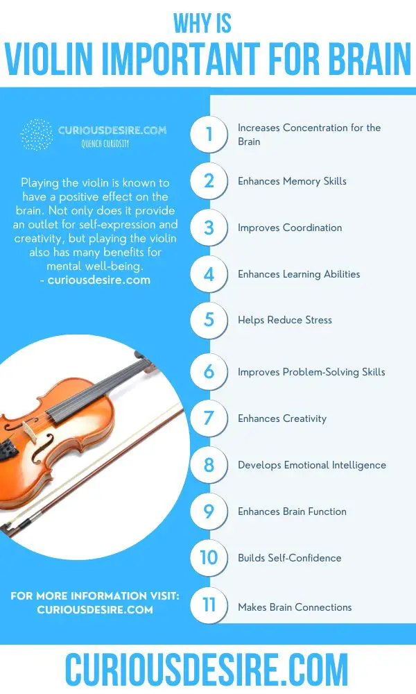 11 reasons why violin is important for the brain