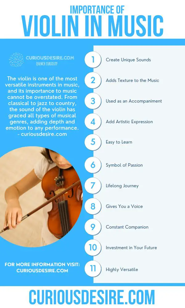 11 reasons why violin is important in music