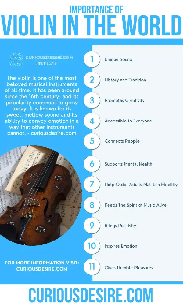 11 reasons why violin is important in the world