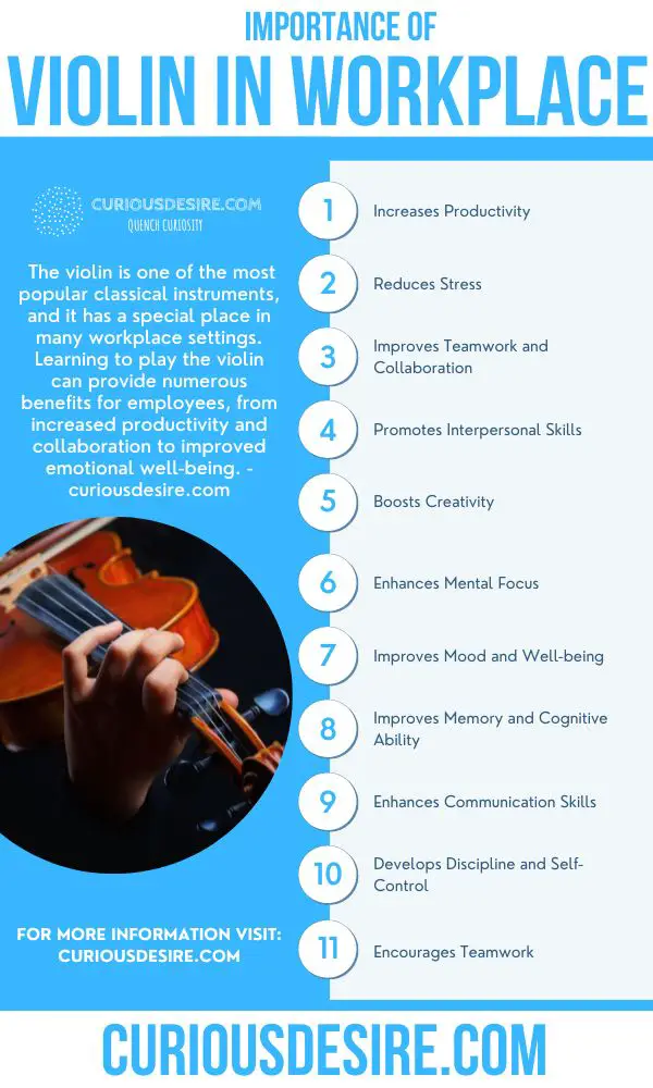 11 reasons why violin is important in the workplace