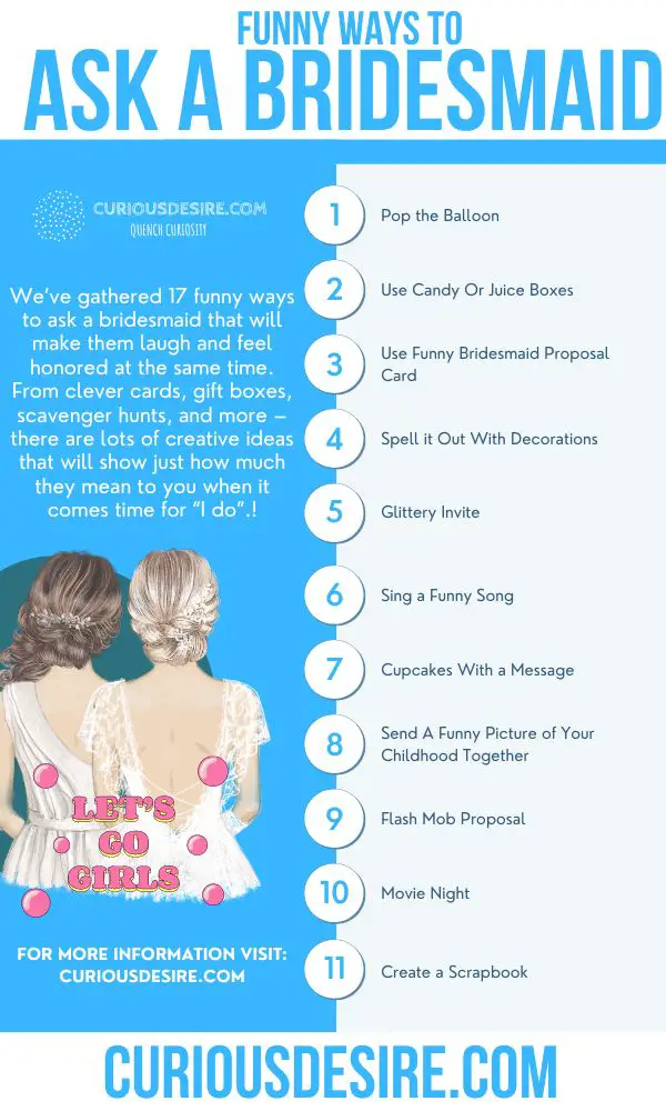 11 funny ways to ask a bridesmaid
