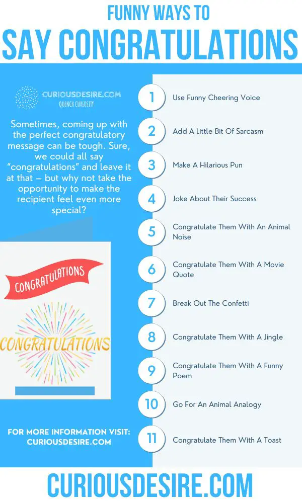 11 funny ways to say congratulation