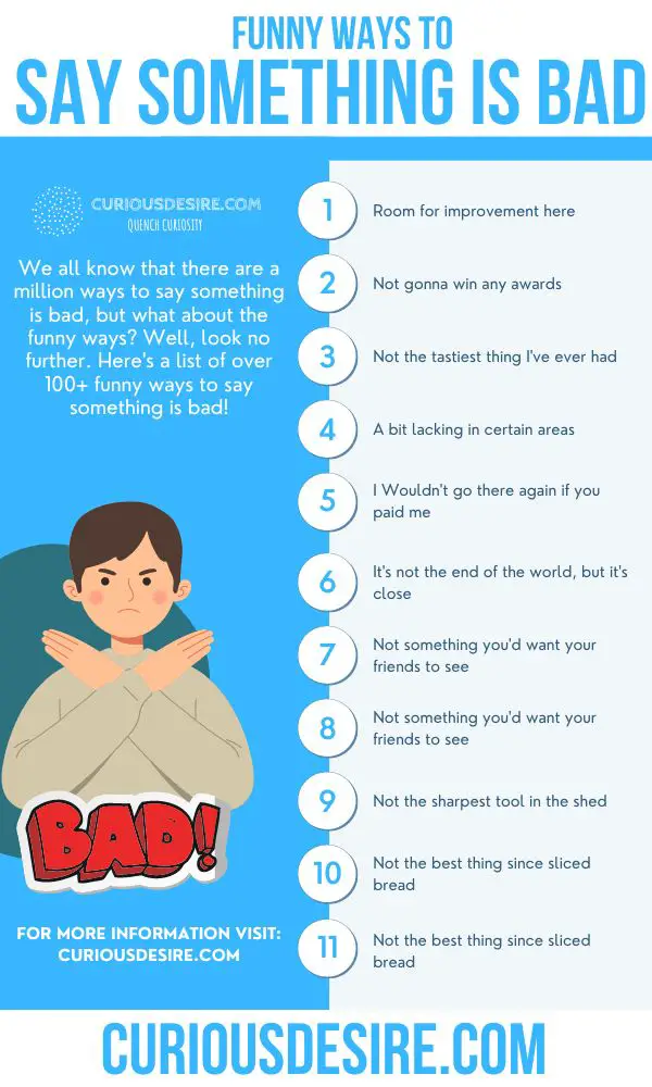 11 most funny ways to say something bad