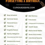 The Ultimate Guide of Excuses For Forgetting a Birthday