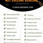 Best Excuses For Not Calling Someone [Complete Guide]