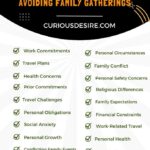 Excuses For Avoiding Family Gatherings – Easy Solutions