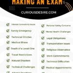 Excuses For Making An Exam – Easy Tips And Tricks