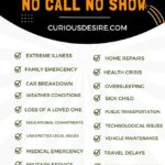 Excuses For No Call No Show – A Step By Step Guide