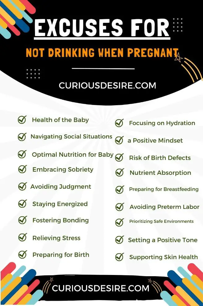 Excuses For Not Drinking When Pregnant - Easy Tips And Tricks