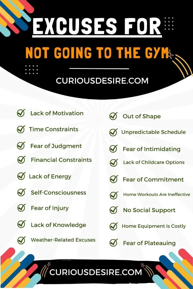 Excuses For Not Going To The Gym – A Secret Door