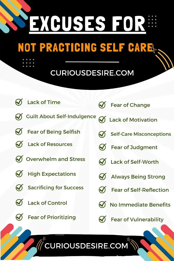 Excuses For Not Practicing Self-Care [Ultimate Guide]