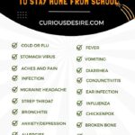 Excuses To Stay Home From School - A complete Guide