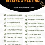 Good Excuses For Missing A Meeting – A Step By Step Guide