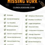 Believable Excuses For Missing Work – Step By Step Guide