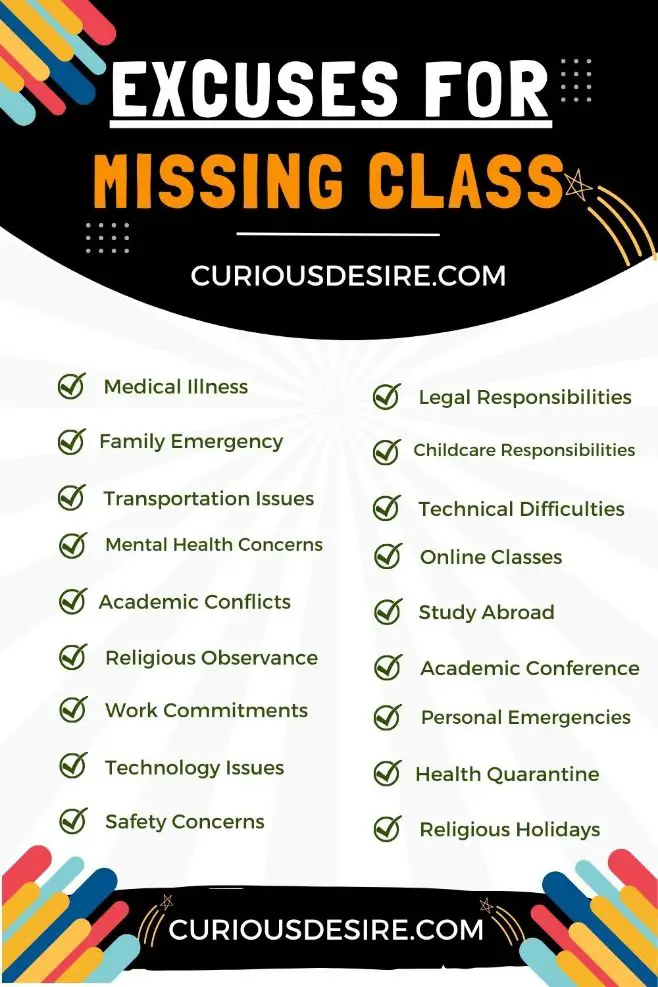 Excuses For Missing Class – Easy Tips And Tricks