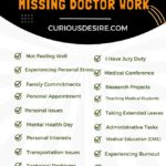 Excuses For Missing Doctor Work – A Secret Door