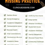 Excuses For Missing Practice – Easy Solutions
