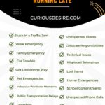 Top 30 Valid Excuses For Running Late