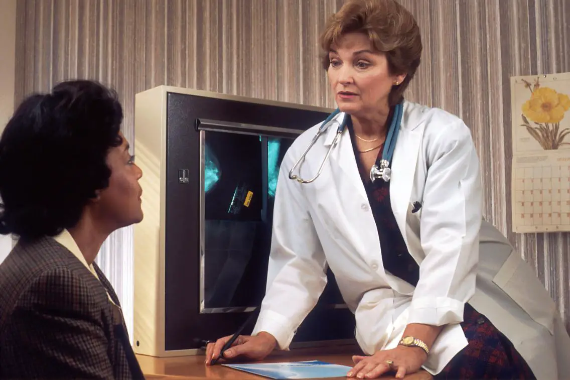 Doctor taking an anger management session with patient