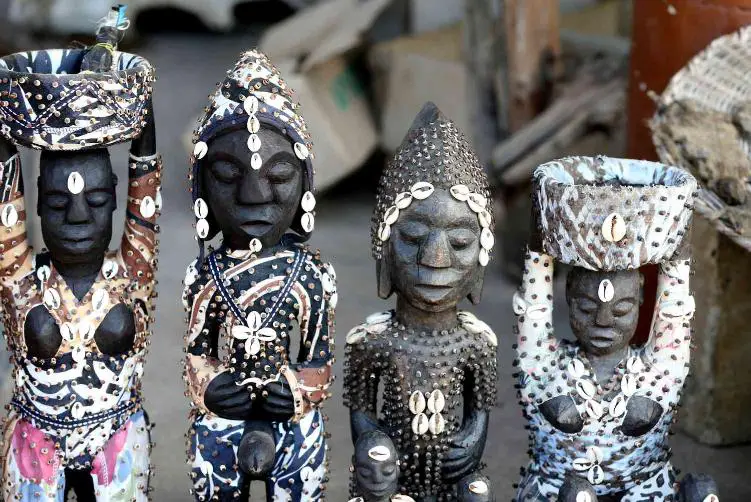 Four Voodoo Dolls