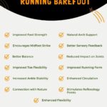 Benefits Of Running Barefoot - Infographic