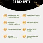 Benefits Of Sauna And Ice Bath - Infographic