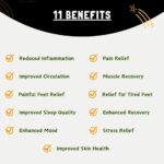 Benefits Of Soaking Feet In Ice Water - Infographic