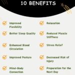 Benefits Of Stretching Before Bed - Infographic