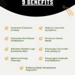 Benefits Of Yoga Before Bed - Infographic