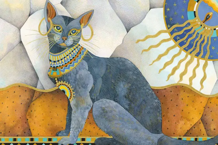 A cat from Egyptian mythology