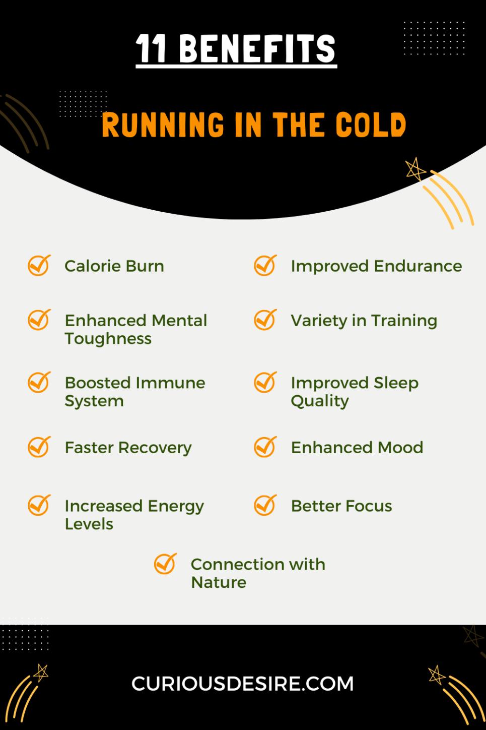  Running In The Cold - Infographic