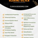 benefits of wearing silver - an infographic