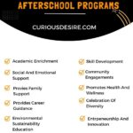 10 Benefits of Afterschool programs Infographic
