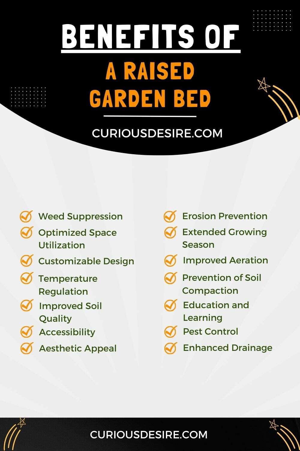 14 Amazing Benefits of A Raised Garden Bed